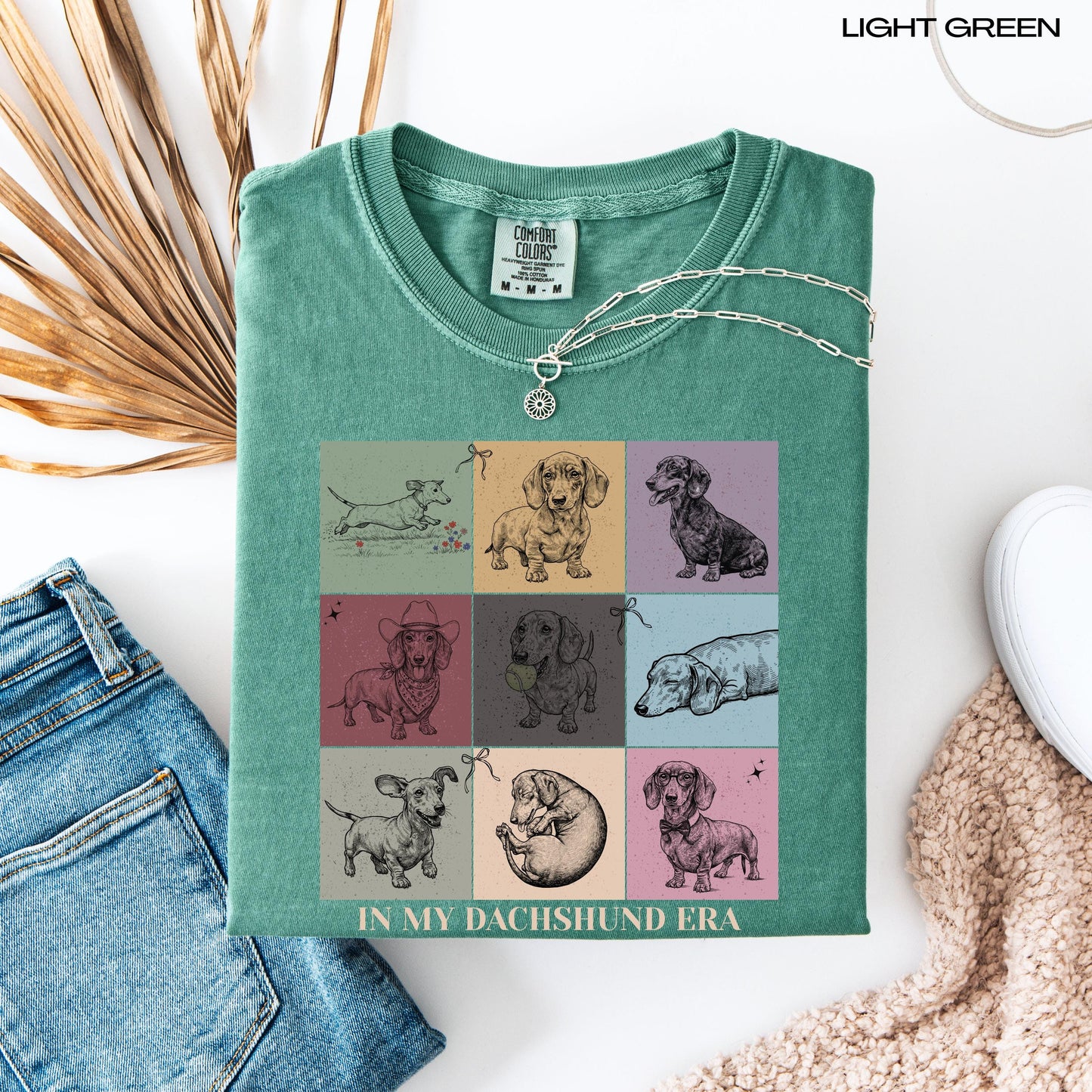 Retro In My Dachshund Era Gift | Doxie Dog Mom Shirt, Sweatshirt