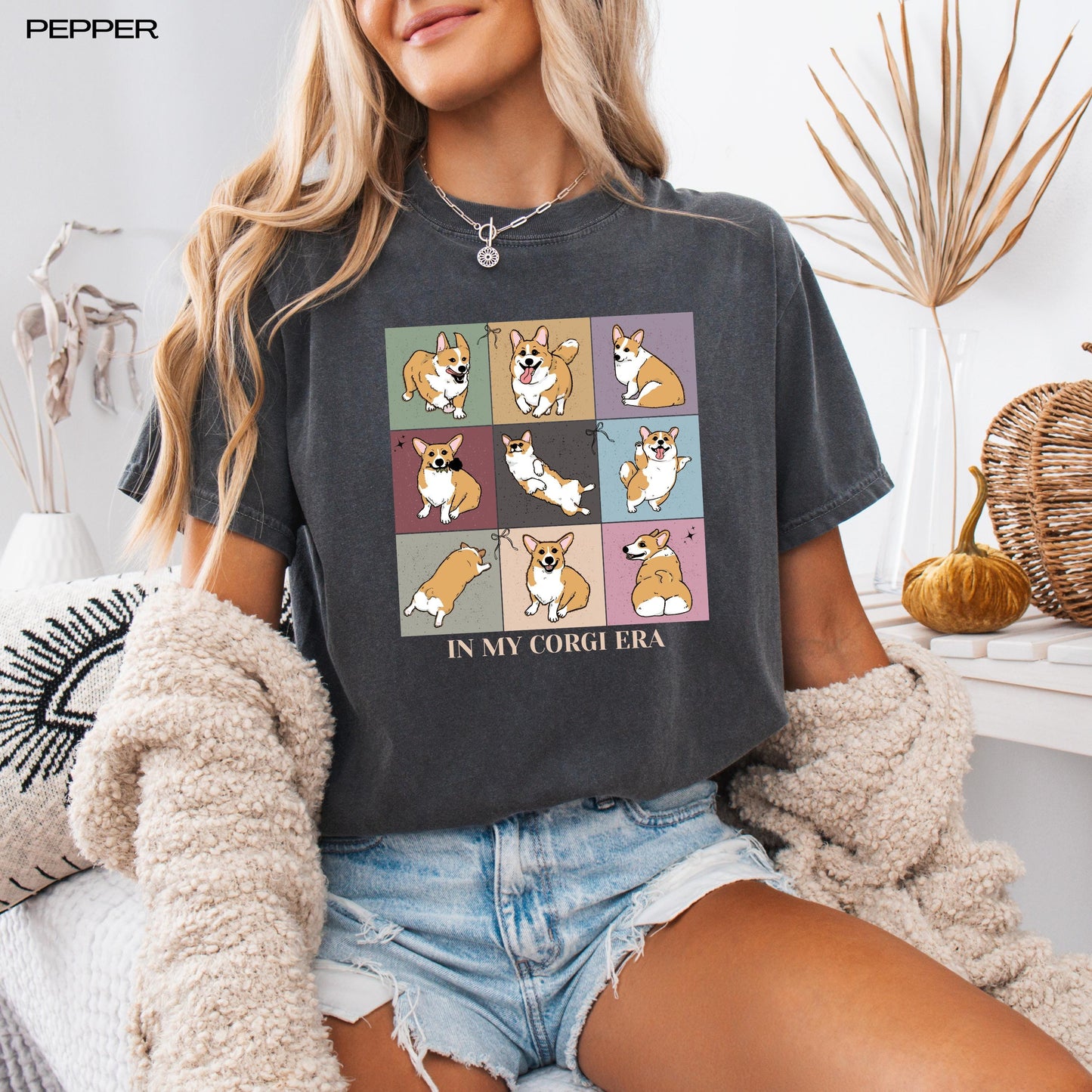 In My Corgi Era Dog Mom Gift | Corgi T-Shirt and Sweatshirt