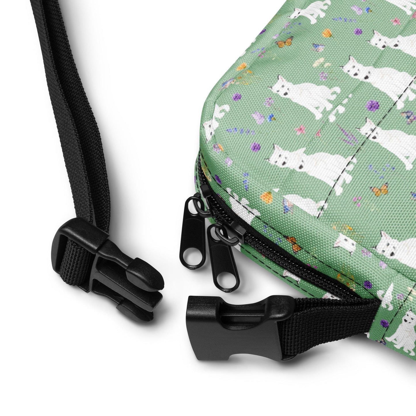Cottagecore Siberian Husky Crossbody Bag for Women & Youth, husky gifts, dog mom shoulder bag, dog owner birthday gift, belly bag