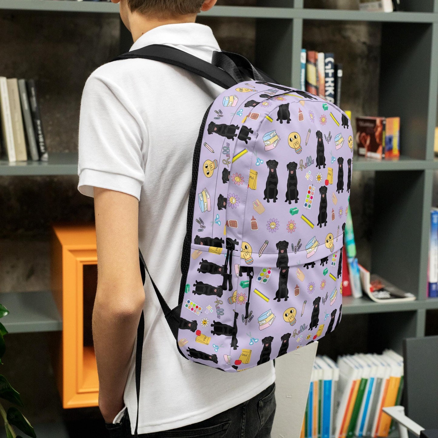 Back To School Labrador Backpack | Daughter School Supplies