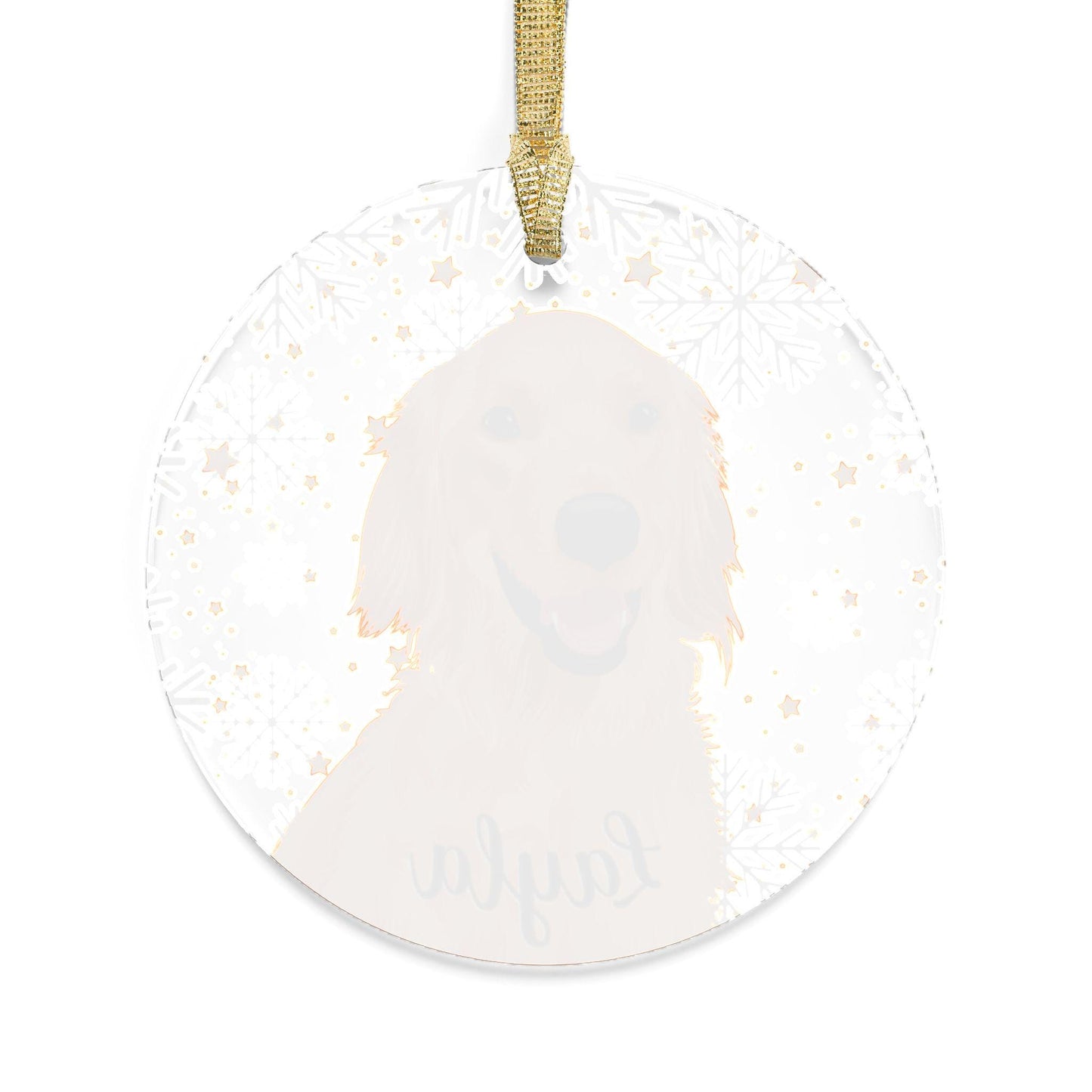 Golden Retriever Christmas Ornament