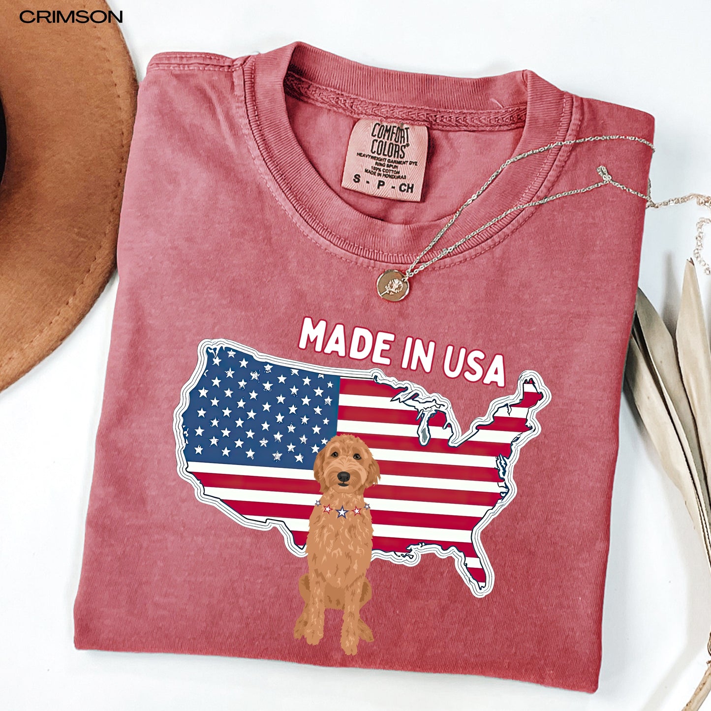 Goldendoodle USA 250 Anniversary T-Shirt