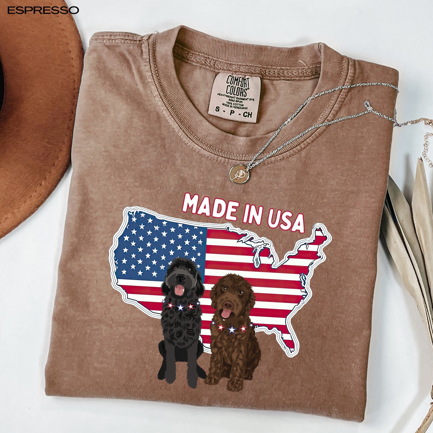 Goldendoodle USA 250 Anniversary T-Shirt
