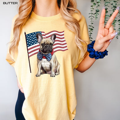 American French Bulldog T-Shirt ywd4kc-br.myshopify.com