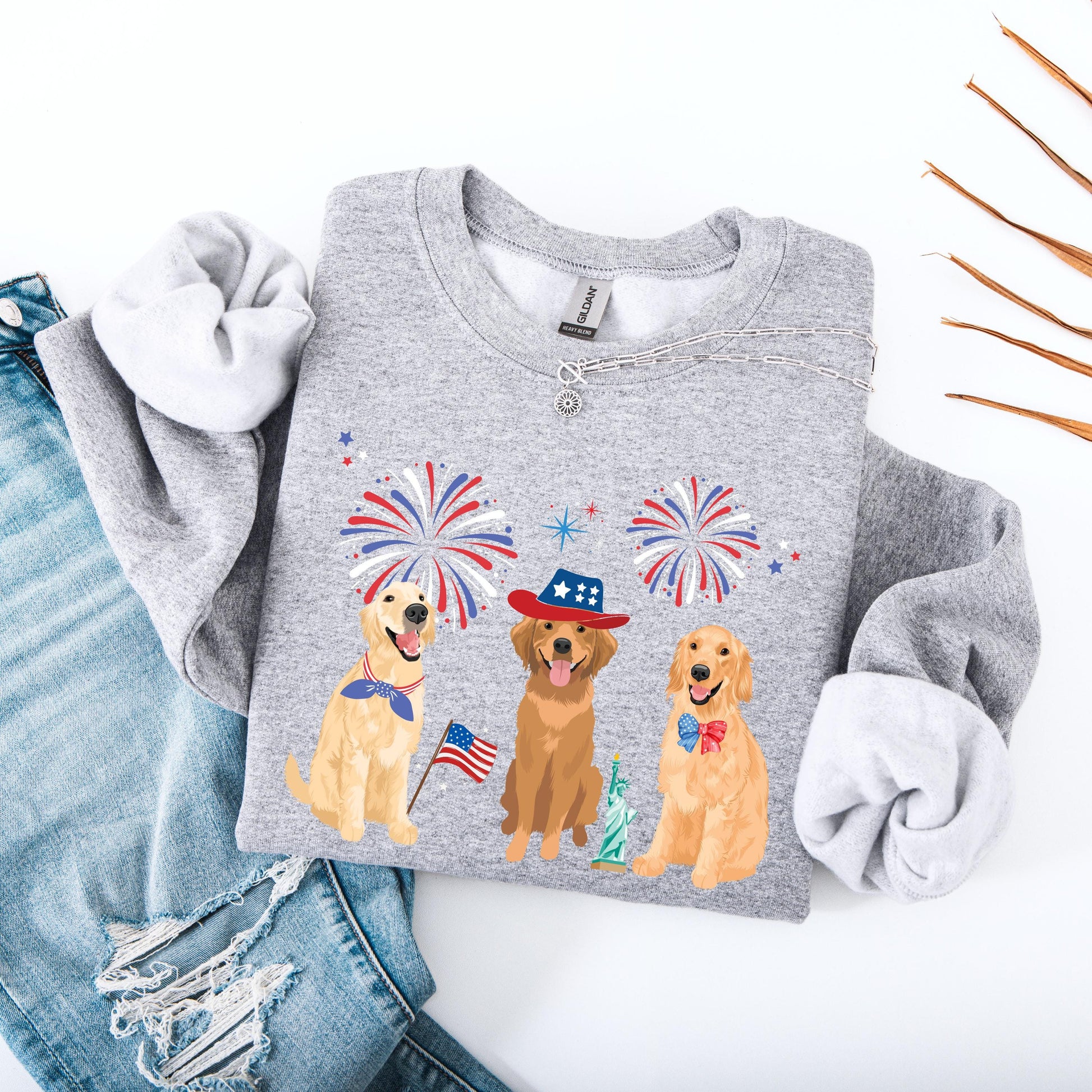 American Golden Retriever Shirt ywd4kc-br.myshopify.com