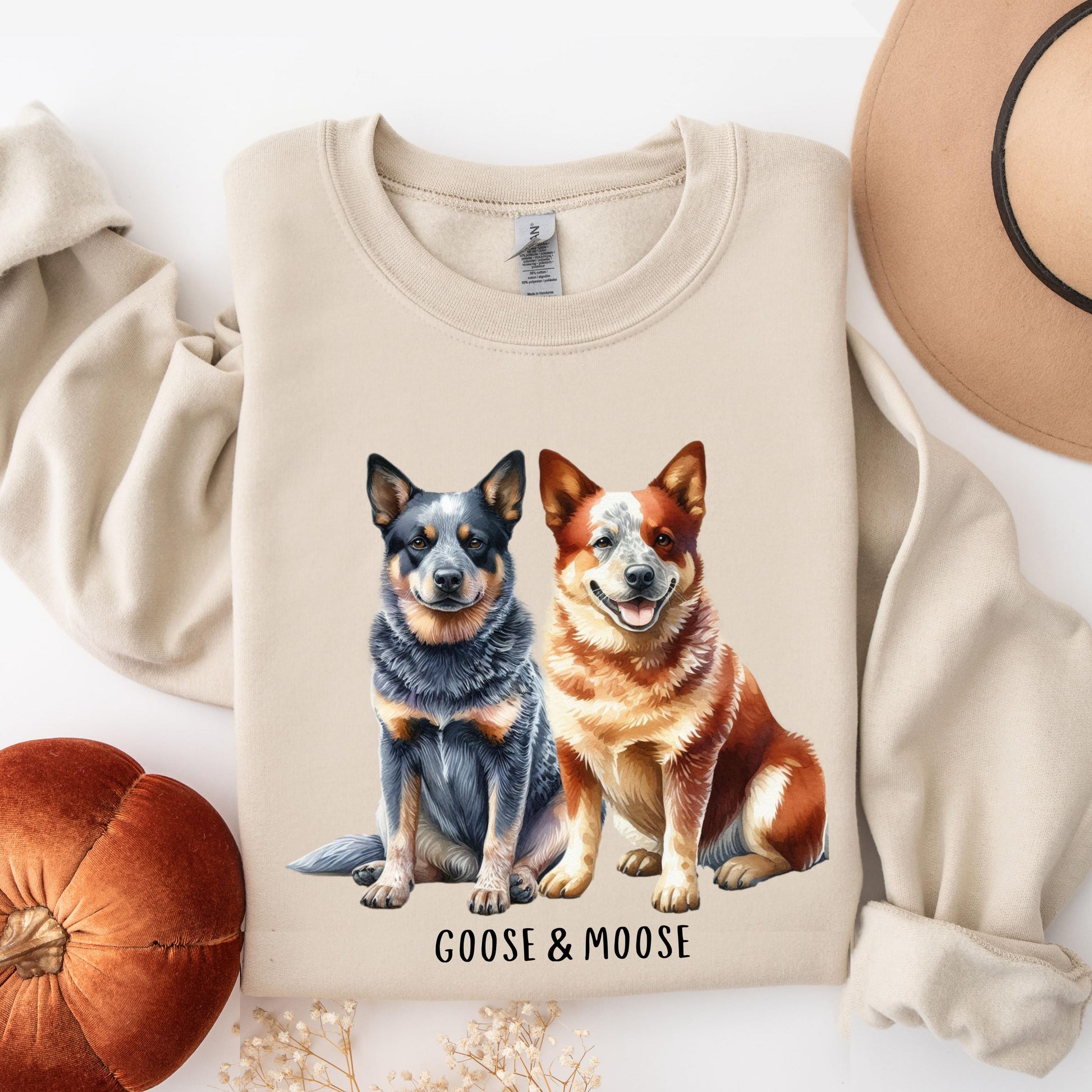 Australian Cattle Dog Sweatshirt | With a Dogs Name ywd4kc-br.myshopify.com