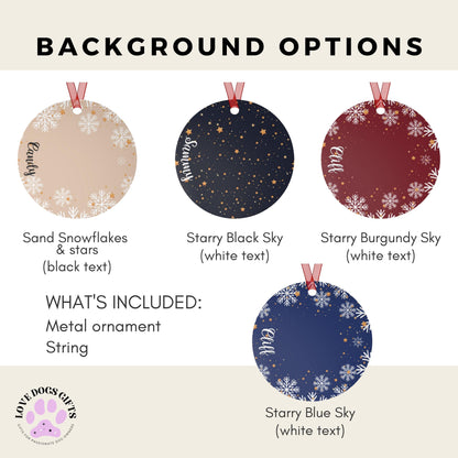 Australian Shepherd Christmas Ornament | Smart Dog Tree Decor ywd4kc-br.myshopify.com