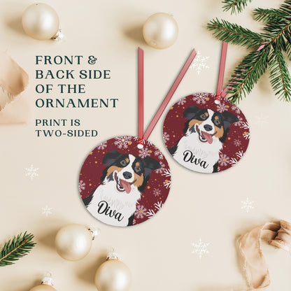 Australian Shepherd Christmas Ornament | Smart Dog Tree Decor ywd4kc-br.myshopify.com