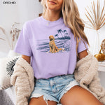 Beach Waves Golden Doodle Dog Shirt ywd4kc-br.myshopify.com