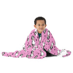 Bernedoodle blanket with wildflowers ywd4kc-br.myshopify.com