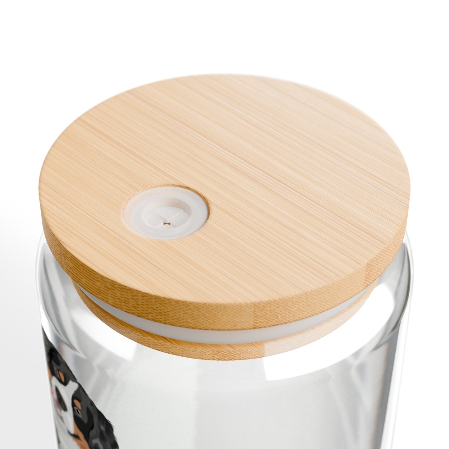 Bernese Mountain Dog Tumbler Glass ywd4kc-br.myshopify.com