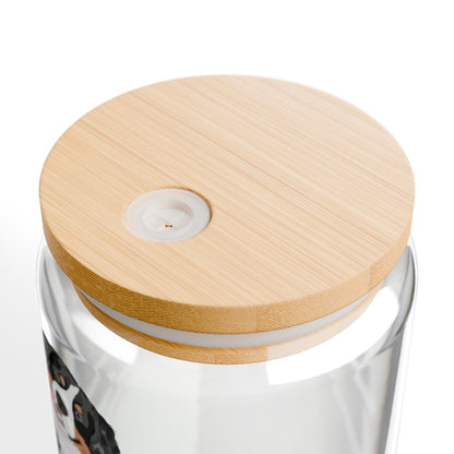 Bernese Mountain Dog Tumbler Glass ywd4kc-br.myshopify.com