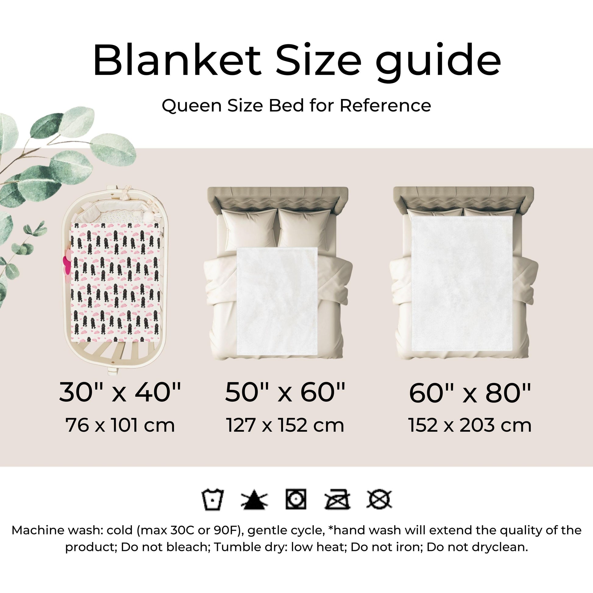 Black Goldendoodle Minky Blanket | Baby Shower Gift ywd4kc-br.myshopify.com