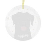 Black Labrador Ornament for Christmas ywd4kc-br.myshopify.com