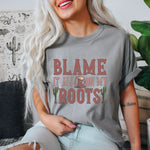 Blame It All On My Roots T-Shirt | Western Tee ywd4kc-br.myshopify.com
