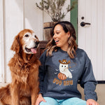 Boo Haw Western Ghost And Pumpkin Sweatshirt ywd4kc-br.myshopify.com