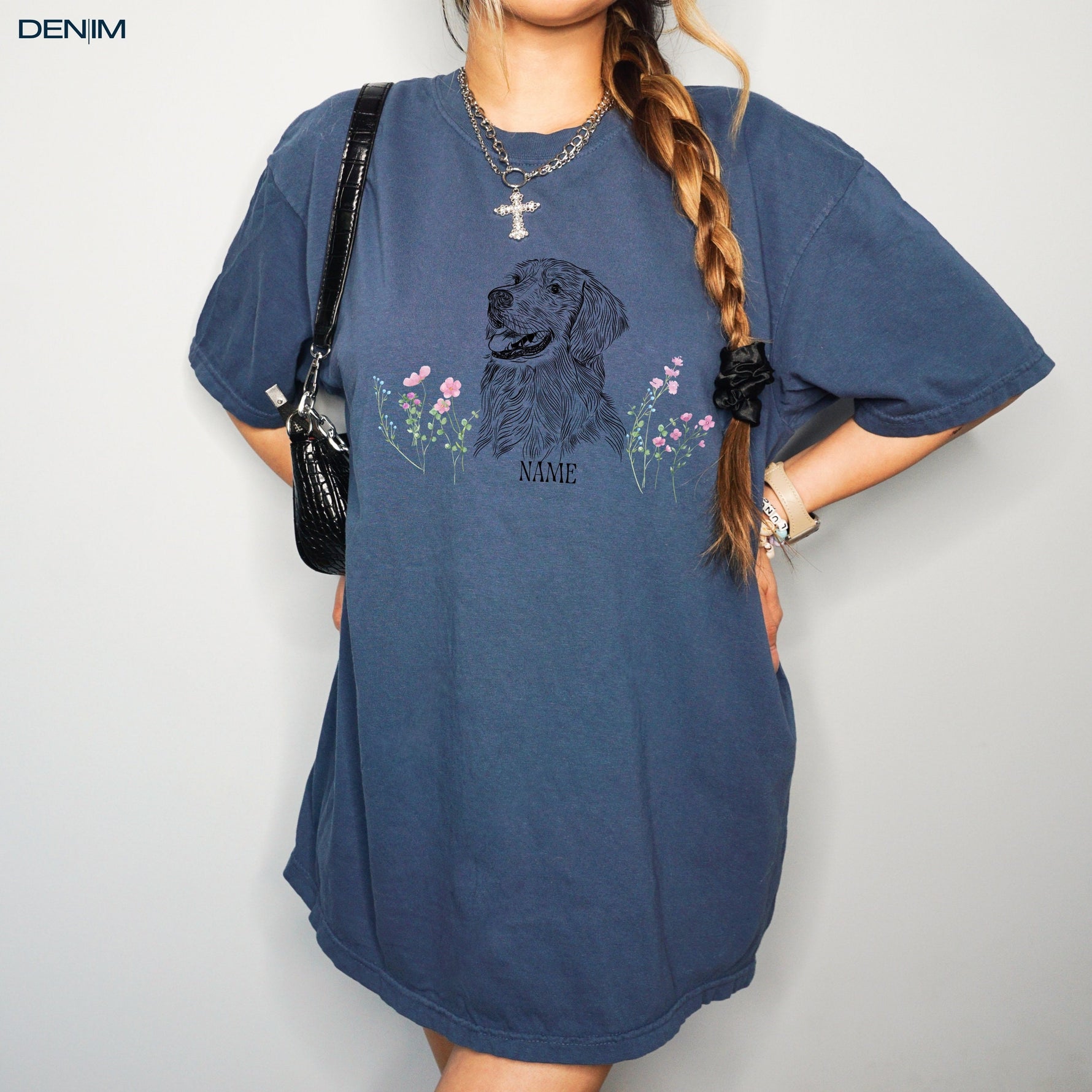 Botanical Golden Retriever Shirt ywd4kc-br.myshopify.com