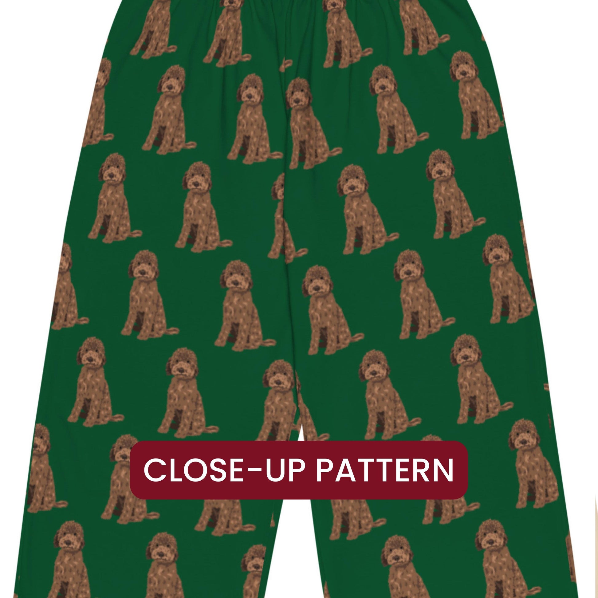 Chocolate Doodle Pajama Pants ywd4kc-br.myshopify.com