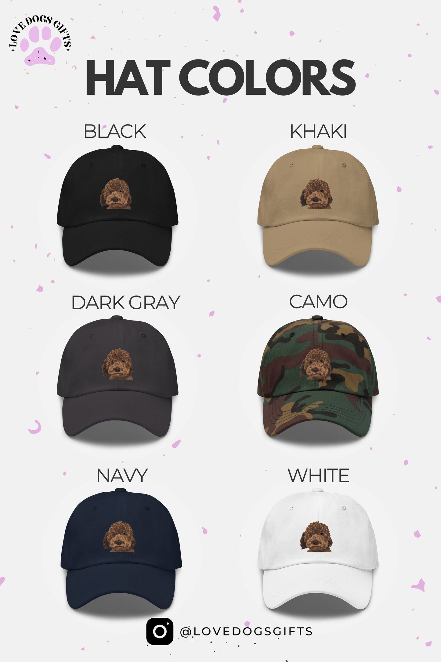 Chocolate Labrador Hat ywd4kc-br.myshopify.com