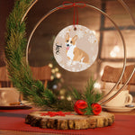 Christmas Corgi Ornament ywd4kc-br.myshopify.com