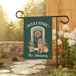 Christmas Family Doodle Garden Flag | Goldendoodle Yard Flag ywd4kc-br.myshopify.com