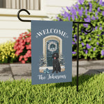 Christmas Family Doodle Garden Flag | Personalized Yard Flag ywd4kc-br.myshopify.com