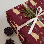 Christmas Golden Retriever Wrapping Paper | 3 Sheets ywd4kc-br.myshopify.com