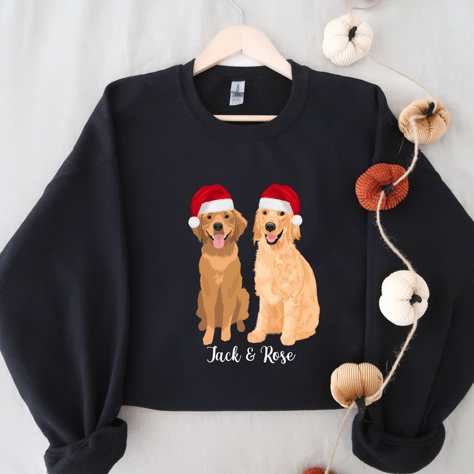 Christmas Golden Retriever sweatshirt, golden retriever gifts, red golden retriever shirt, golden retriever mom sweatshirt, dog dad sweater ywd4kc-br.myshopify.com