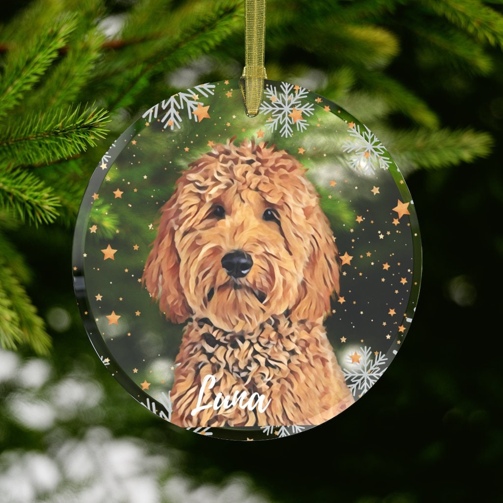 Christmas Goldendoodle Ornament ywd4kc-br.myshopify.com