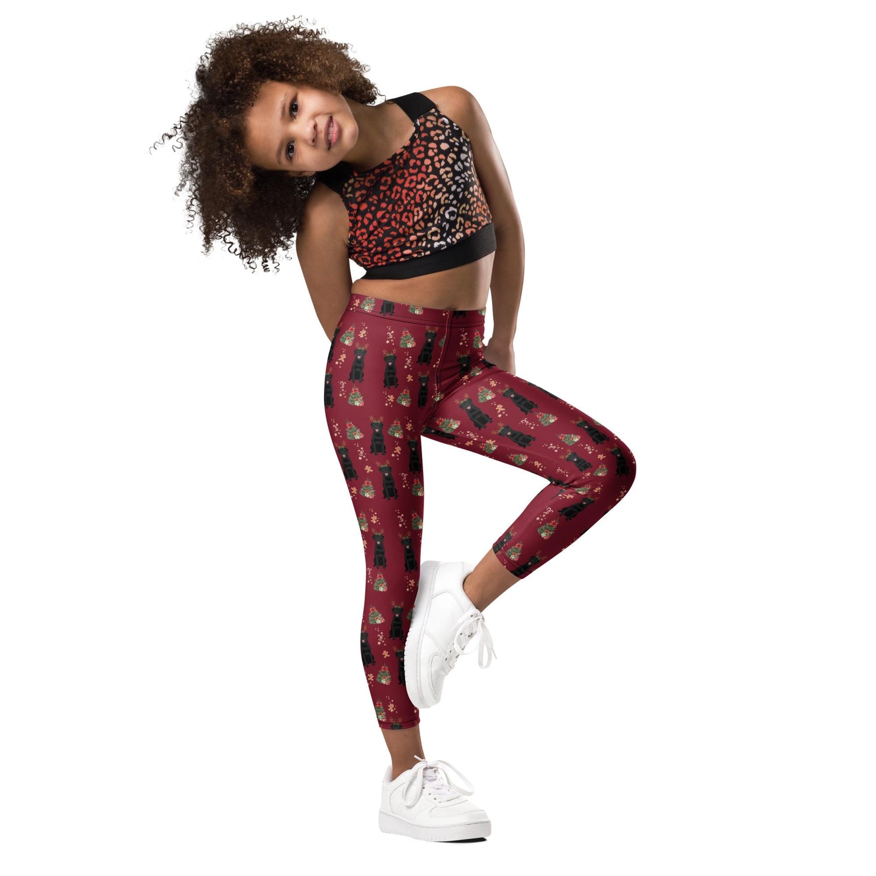 Christmas Labrador Leggings for Kids | Size 2T to 7 ywd4kc-br.myshopify.com