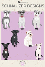 Christmas Mini Schnauzer Ornament ywd4kc-br.myshopify.com