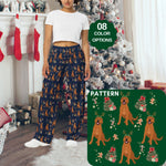 Christmas Red Labrador Pajama Pants ywd4kc-br.myshopify.com