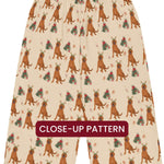 Christmas Red Labrador Pajama Pants ywd4kc-br.myshopify.com