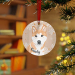 Christmas Shiba Inu Ornament ywd4kc-br.myshopify.com