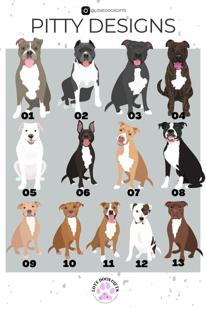 Christmas Truck Pitbull Sweatshirt | 13 Dog Options ywd4kc-br.myshopify.com