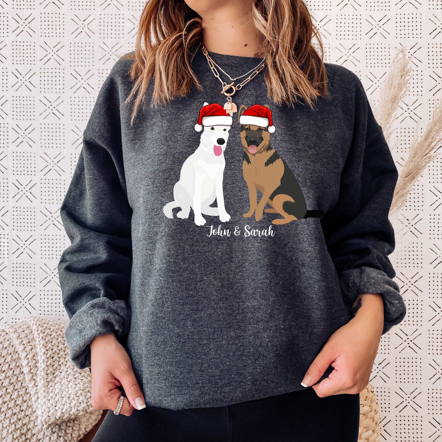 Christmas german shepherd sweatshirt, dog mom xmas sweater, shepherd gifts, sister birthday gift, labour day gift, halloween shepherd shirt ywd4kc-br.myshopify.com