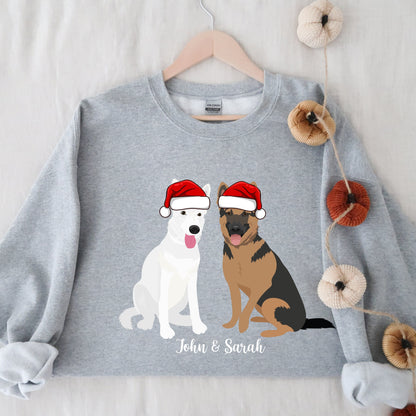 Christmas german shepherd sweatshirt, dog mom xmas sweater, shepherd gifts, sister birthday gift, labour day gift, halloween shepherd shirt ywd4kc-br.myshopify.com