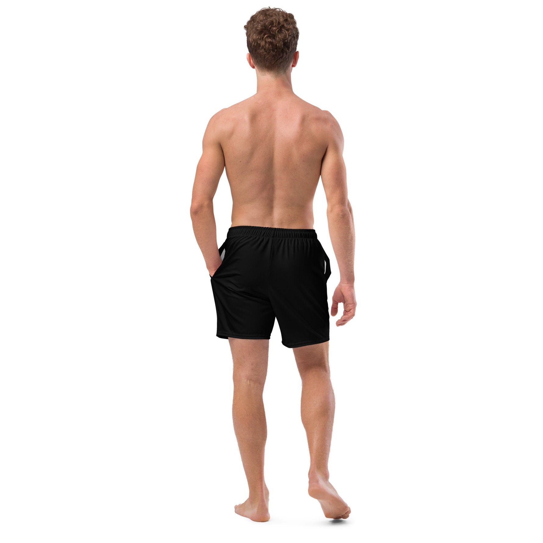 Classic Black Swim Shorts For Men | 2XS - 6XL ywd4kc-br.myshopify.com