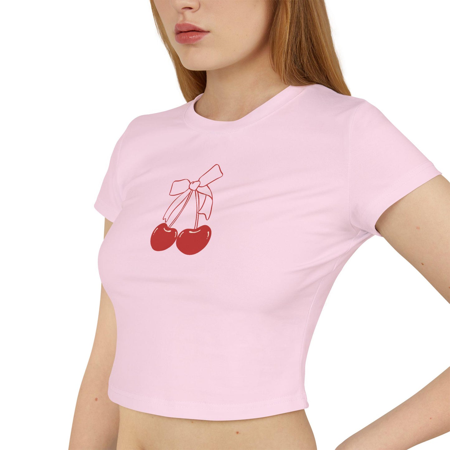 Coquette Cherry Baby Tee | y2k Girlie Aesthetic ywd4kc-br.myshopify.com