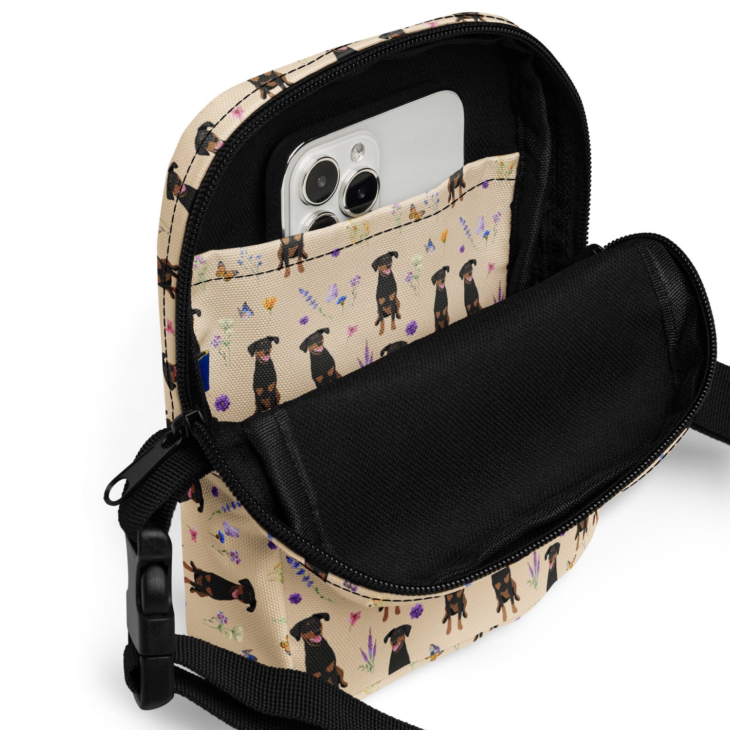 Cottagecore Doberman Cross Body Bag ywd4kc-br.myshopify.com