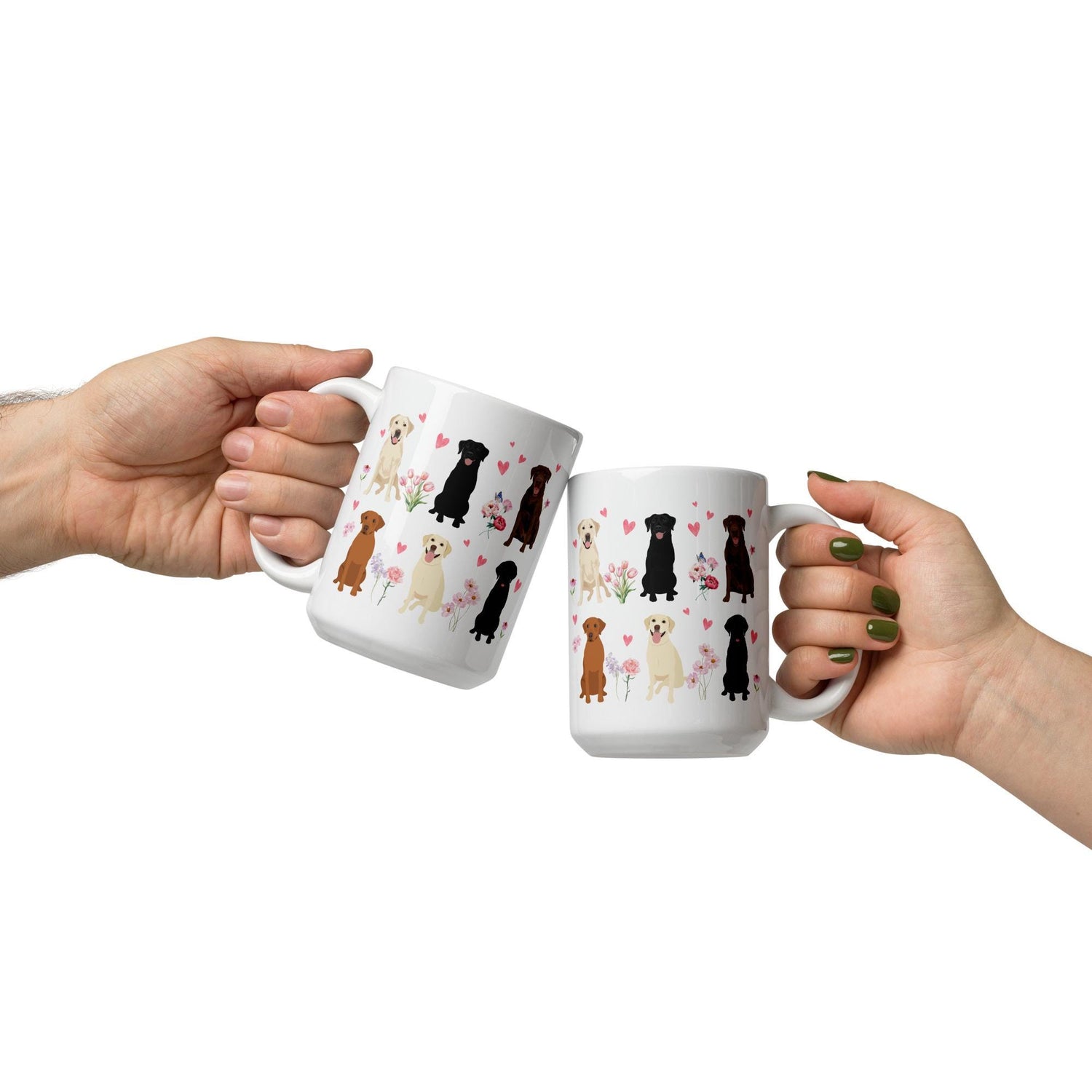 Cottagecore Heart Labrador Mug ywd4kc-br.myshopify.com