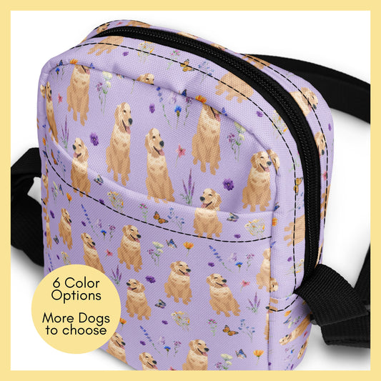Cottagecore golden retriever bag ywd4kc-br.myshopify.com