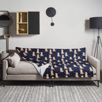 Cream Goldendoodle Blanket With Hearts ywd4kc-br.myshopify.com