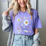 Daisy Flower T-Shirt ywd4kc-br.myshopify.com