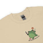 Embroidered Be Kind Or Else Frog Sweatshirt ywd4kc-br.myshopify.com