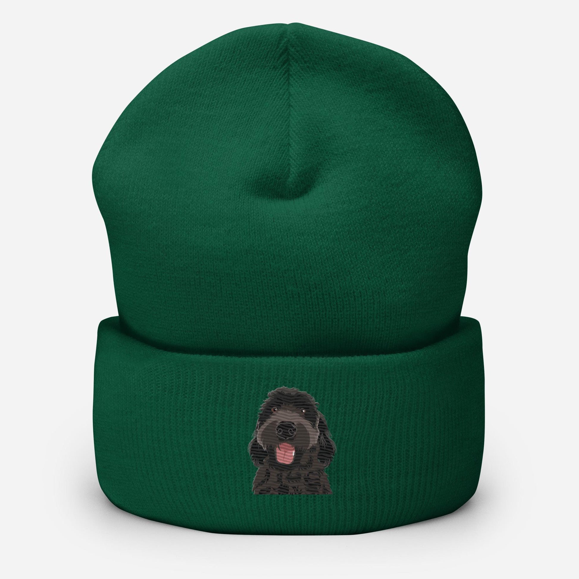 Embroidered Black Goldendoodle Beanie ywd4kc-br.myshopify.com