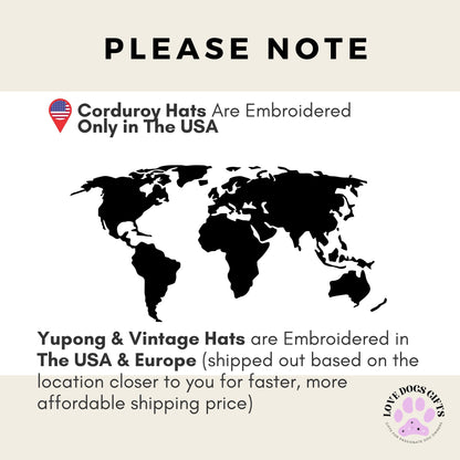 Embroidered French Bulldog Hat ywd4kc-br.myshopify.com