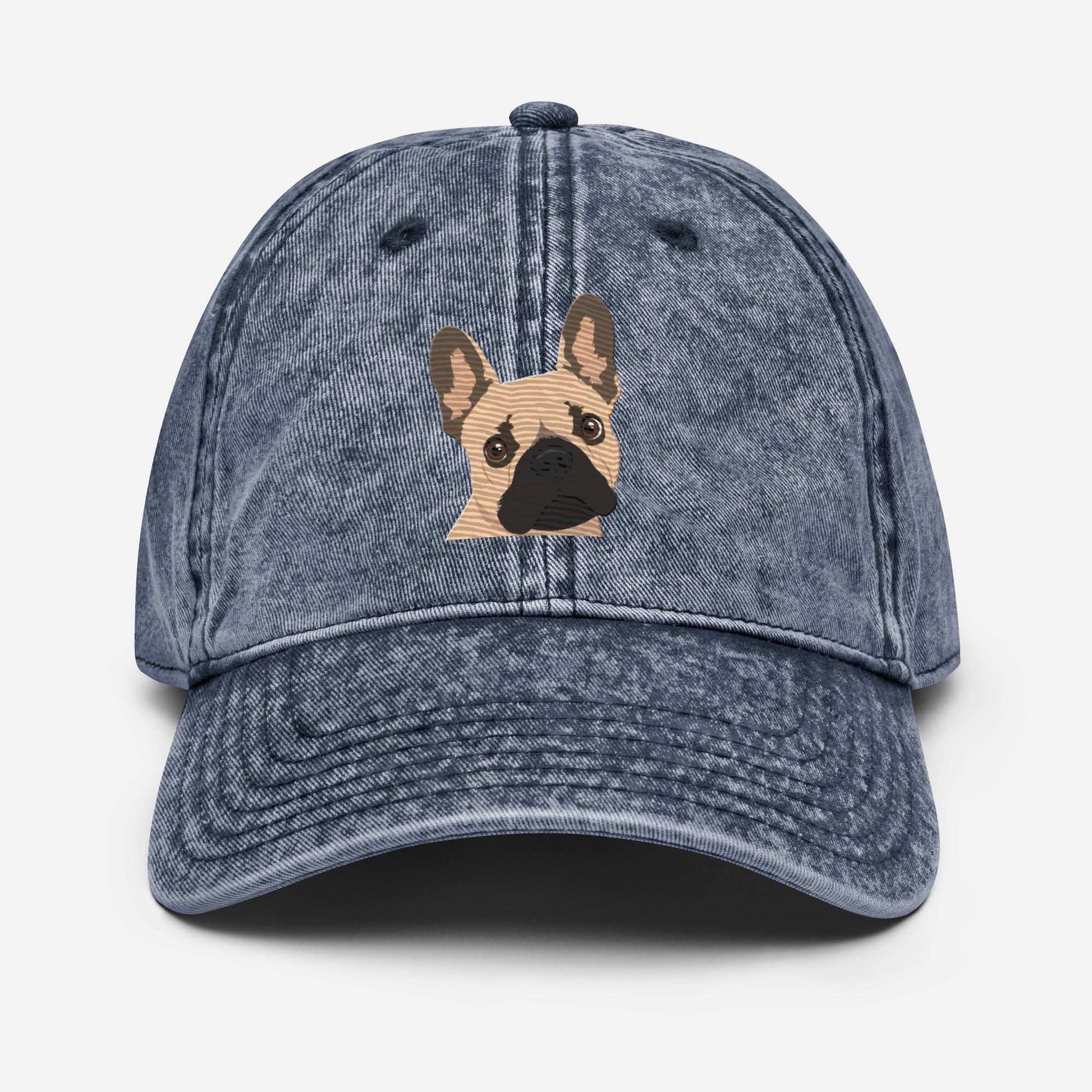 Embroidered French Bulldog Hat ywd4kc-br.myshopify.com