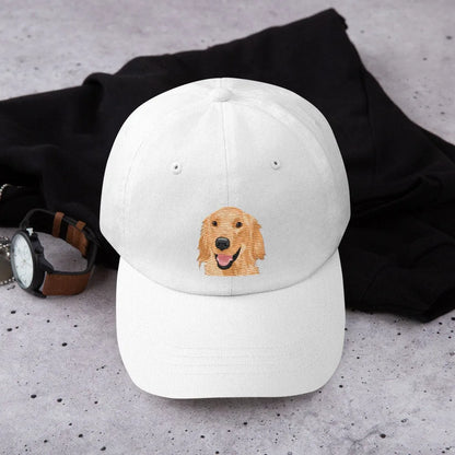 Embroidered Golden Retriever Hat ywd4kc-br.myshopify.com