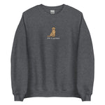 Embroidered Life is Golden Retriever Sweatshirt ywd4kc-br.myshopify.com